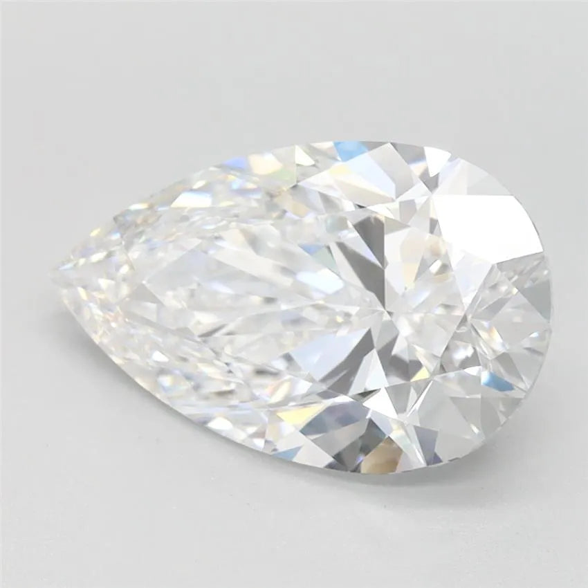 2.14ct Pear Lab Grown Diamond (Colour D, Clarity VVS1, IGI Certified)