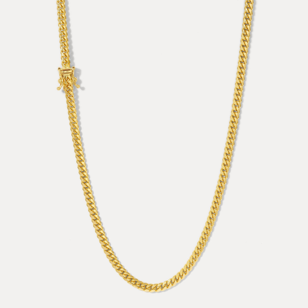 4.0MM Miami Cuban Chain (Solid Gold)