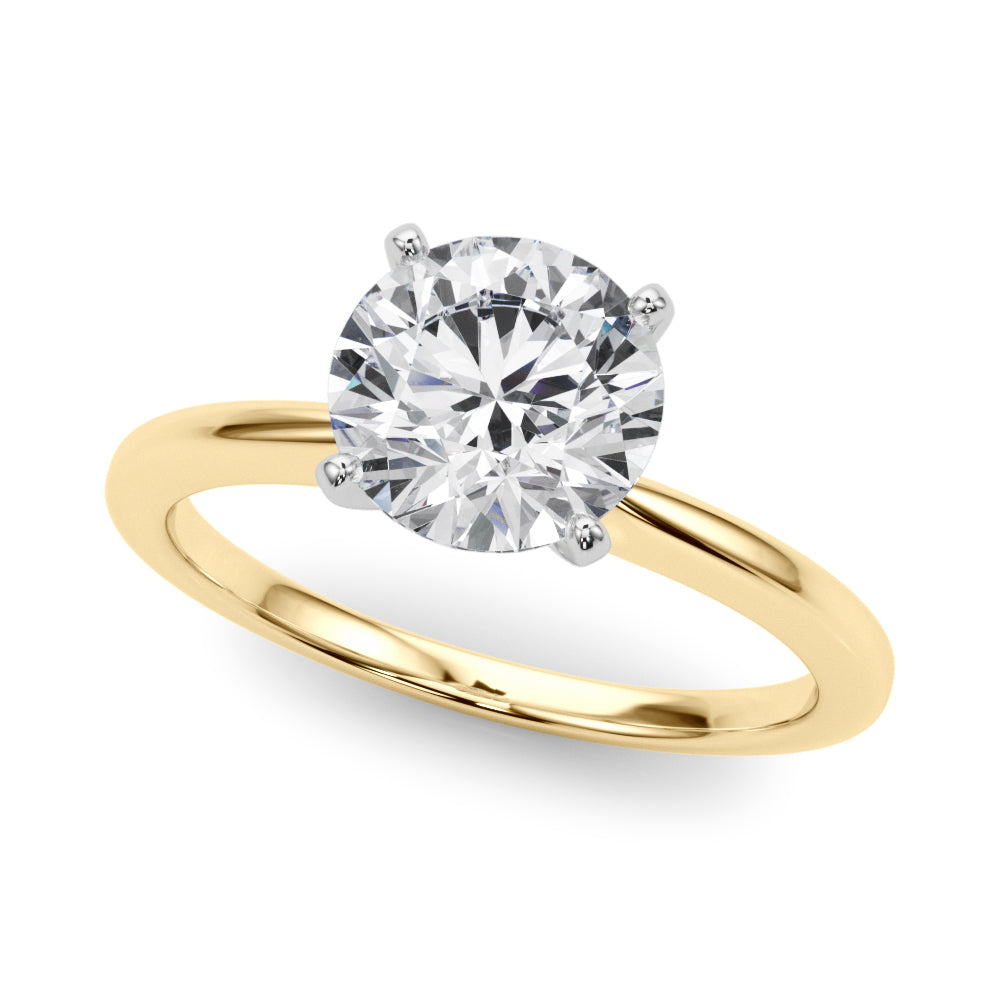 Classic Peg Head Engagement Ring - Size 7