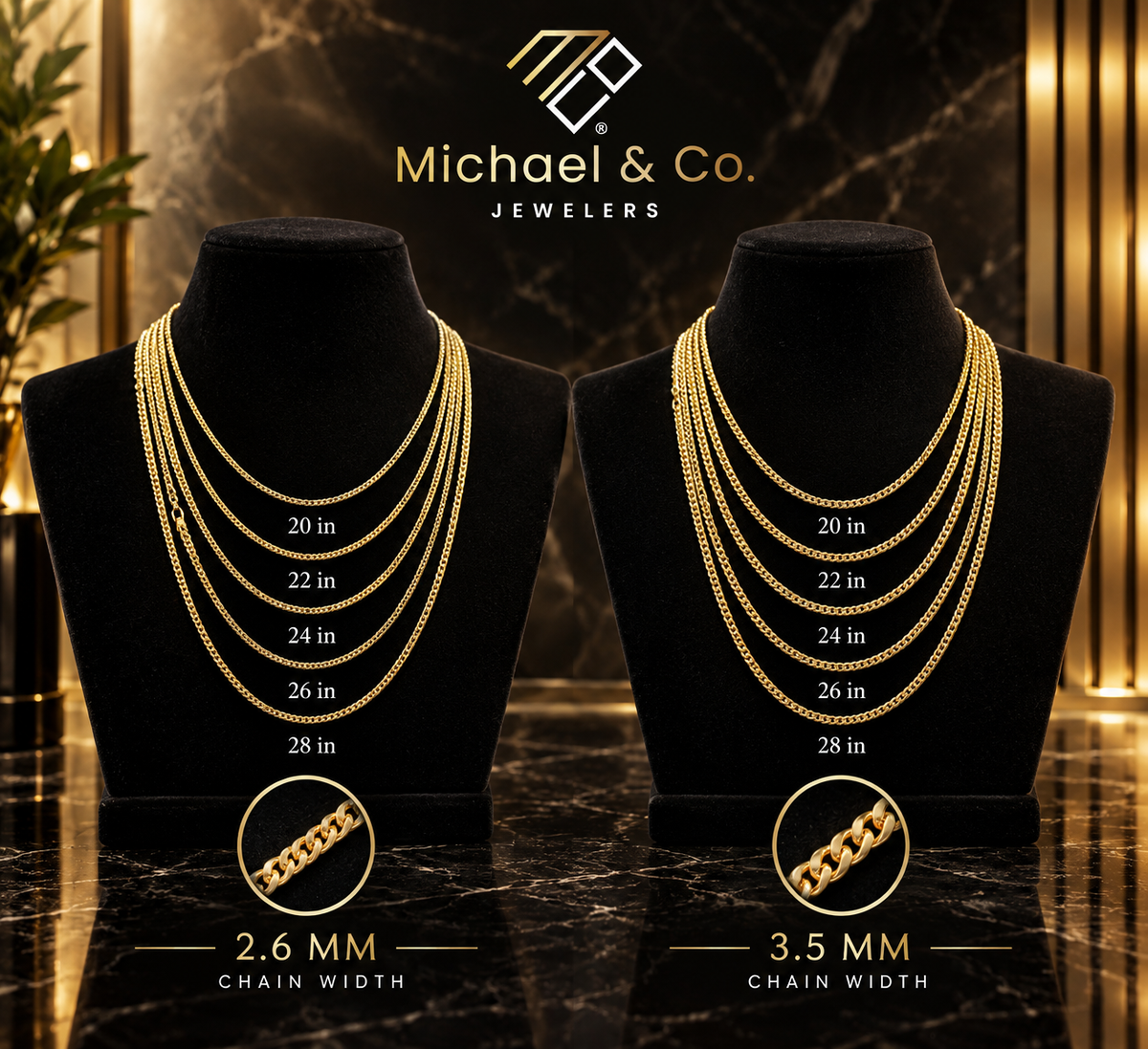 Italian 14k Solid Two Tone Solid Prism Cut Franco Chain Necklace.