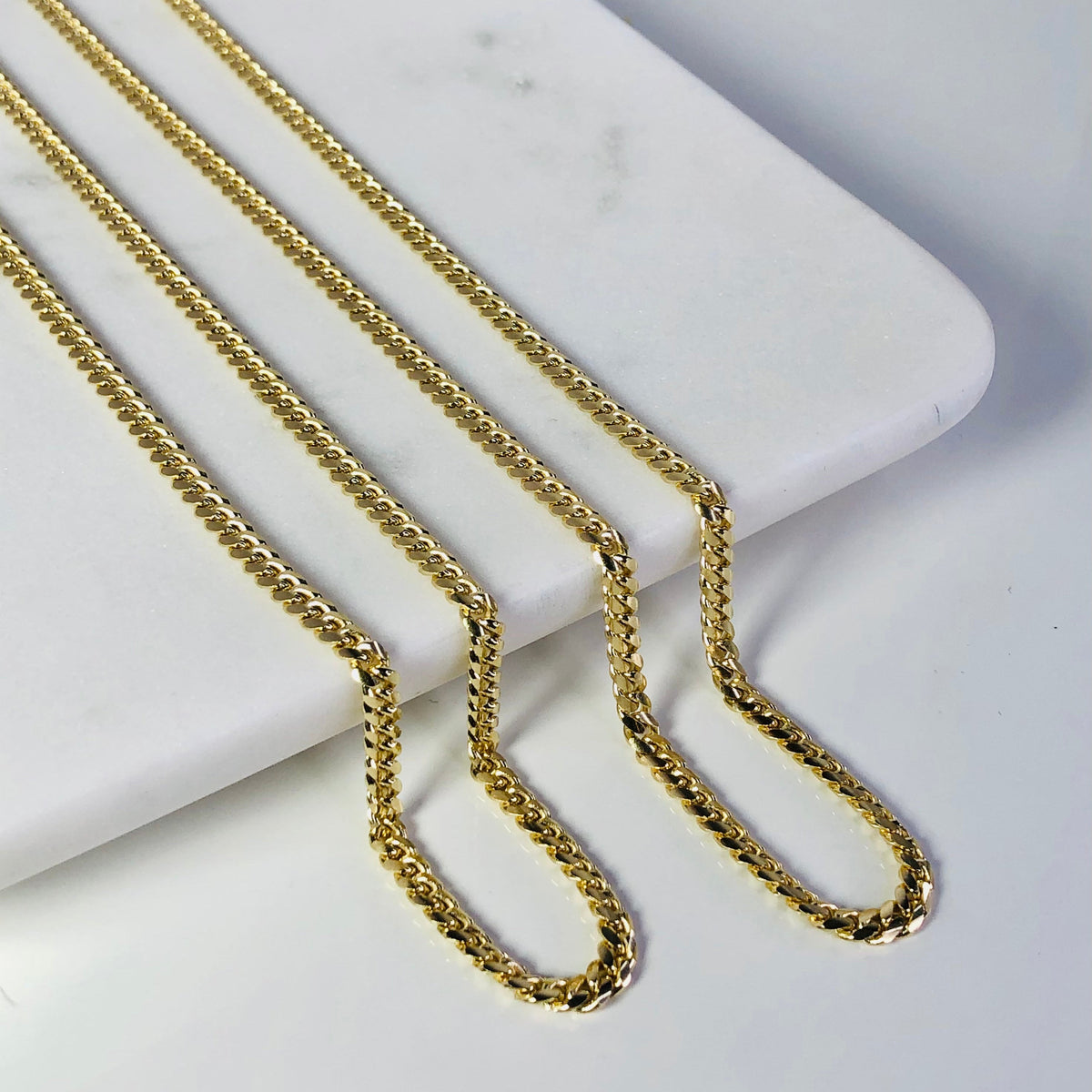 4.0MM Miami Cuban Chain (Solid Gold)