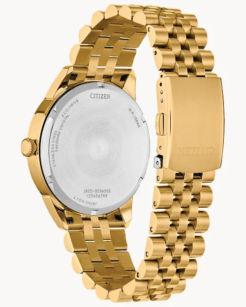 Rolan Black Dial Stainless Steel Bracelet AW0152-58H | CITIZEN