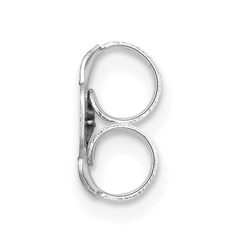 14k WG Single Ultra Heavy Friction Earring Nut