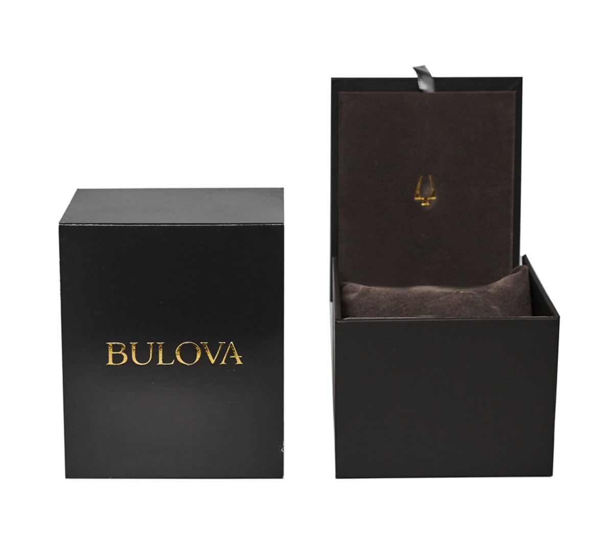 Bulova Phantom Black Dial Stainless Steel Bracelet Women's Watch 96L273